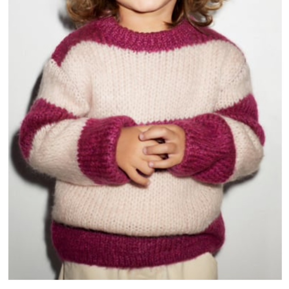 Zara striped sweater